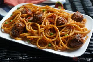 Jollof Spaghetti