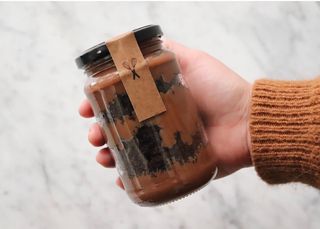 Bolo no pote 100% Chocolate