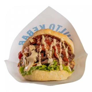 Döner kebab ternera
