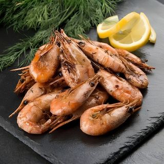 Creveti in marinada de bere