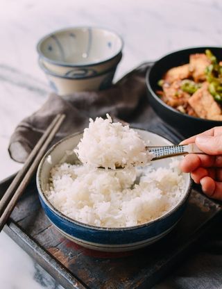 Steamed  Rice 