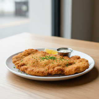 Snitel de porc in pesmet