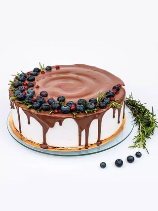 Tort Leśny kawałek VEGAN LACTOSE FREE GF SF