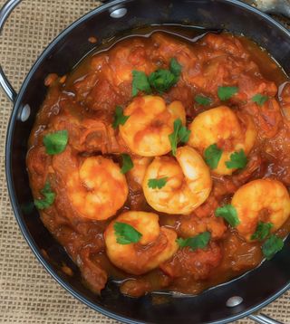 Prawn jalfrezi