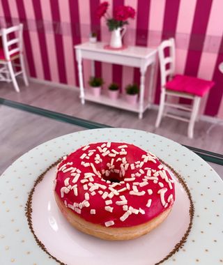 Donut al lampone - 1 pezzo