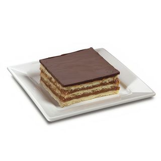 Tarta Casera De Galleta Y Chocolate