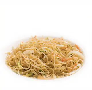 193. Spaghetti di riso con verdure