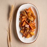 Печеня домашня зі свининкою