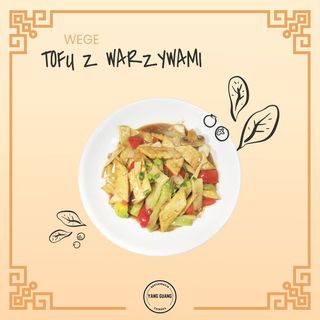 Tofu z warzywami