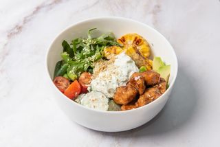 Боул с курицей терияки