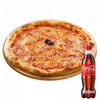 Пица Маргарита + Coca-Cola 500 ml