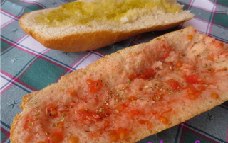 Bocadillo De Tomate Y Aceite (Grande)