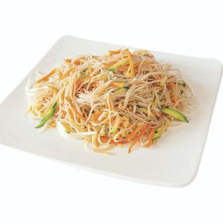 Spaghetti di riso con verdure