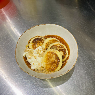 Сирники з карамеллю