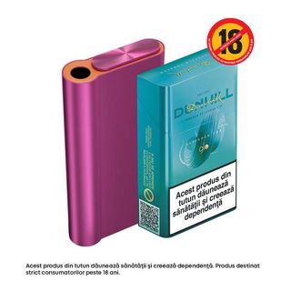 Starter Kit HYPER X2 AIR PINK + Dunhill designed for glo Emerald Tobacco