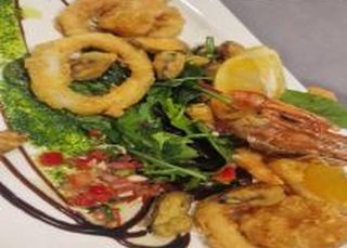 Mix din fructe de mare tempura