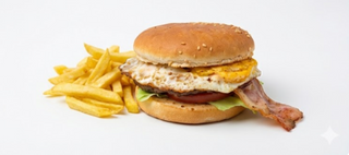 Hamburguesa Con Bacon