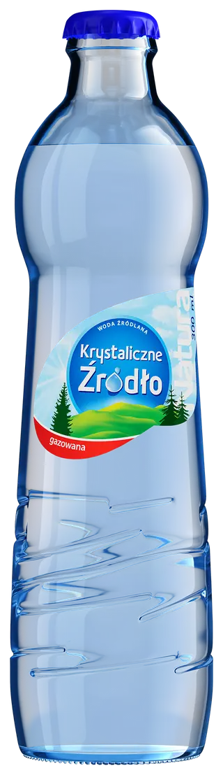 Woda krystaliczne źródło gazowana 1.5l