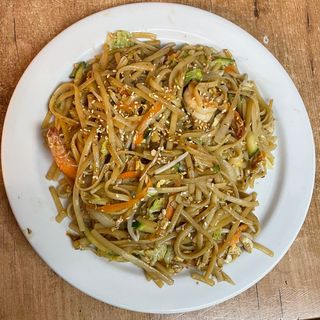 Tallarines Con Gambas