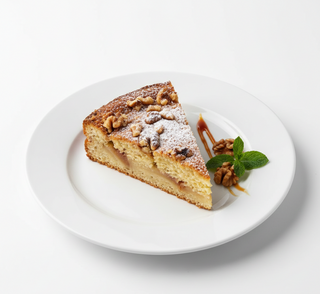 Prajitura cu mere si nuca