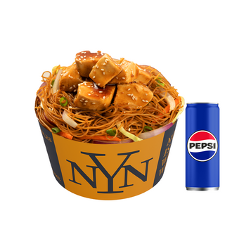 Meniu Noodles pui marinat