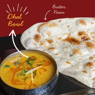 Dhal & Naan  - Bowl