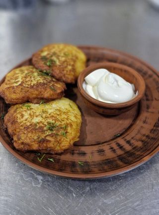 Деруни з м'ясом (250г)