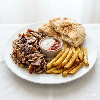 Plato Kebab Solo Carne