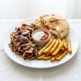 Plato Kebab Solo Carne