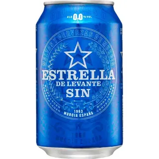 CERVEZA SIN ALCOHOL ESTRELLA DE LEVANTE