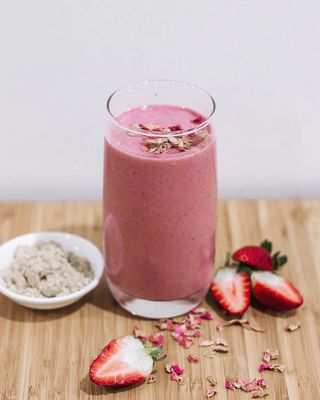 Sparkling BCAA smoothie Strawberry