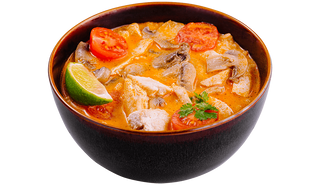 Tom Yam cu carne de pui