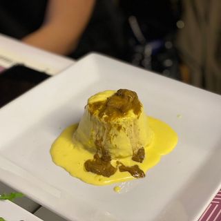 Tortino di patate con cuore di bufala