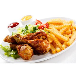 Fries And Chicken