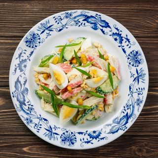 Салат з крабовими паличками