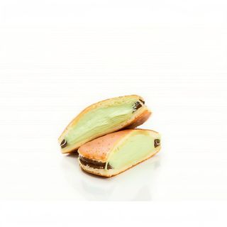 Dorayaki de chocolate y té matcha