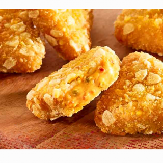 Nachos machos rellenos de queso (8 piezas)