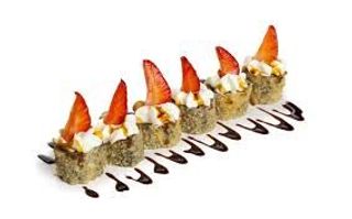 Hosomaki fritto fragola