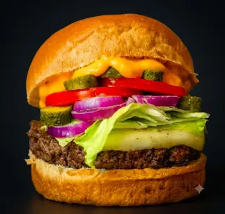 Hamburguesa sencilla