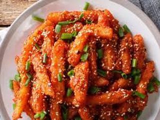 Honey Chilli Potatoes