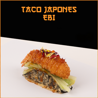 Taco japonés ebi (1 ud.)