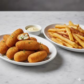 Croquetas De Pescado Con Papas (Ración)