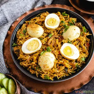 Egg biryani