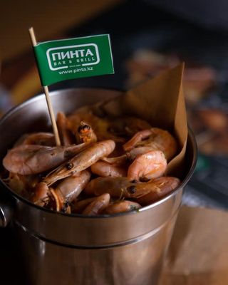 Ведро креветок 