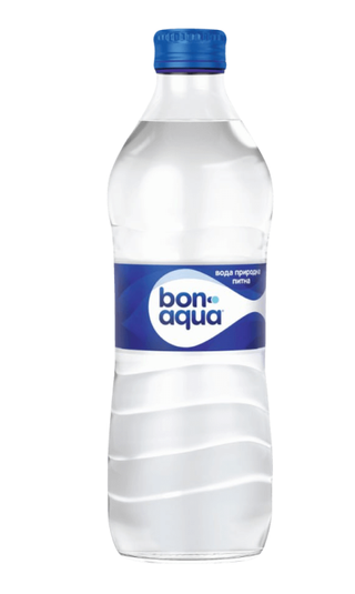BONAQUA газ скло 0,33л
