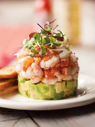 Salade Avocat Aux Crevettes