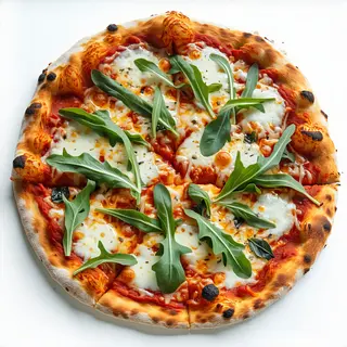 Pizza stracchino e rucola