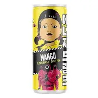Squid Game Energy Drink Gusto Mango 250ml