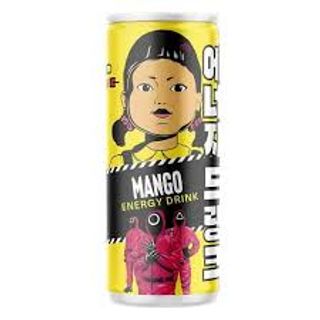 Squid Game Energy Drink Gusto Mango 250ml
