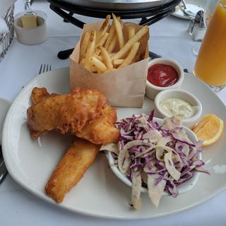 Chips  + Juice baridi